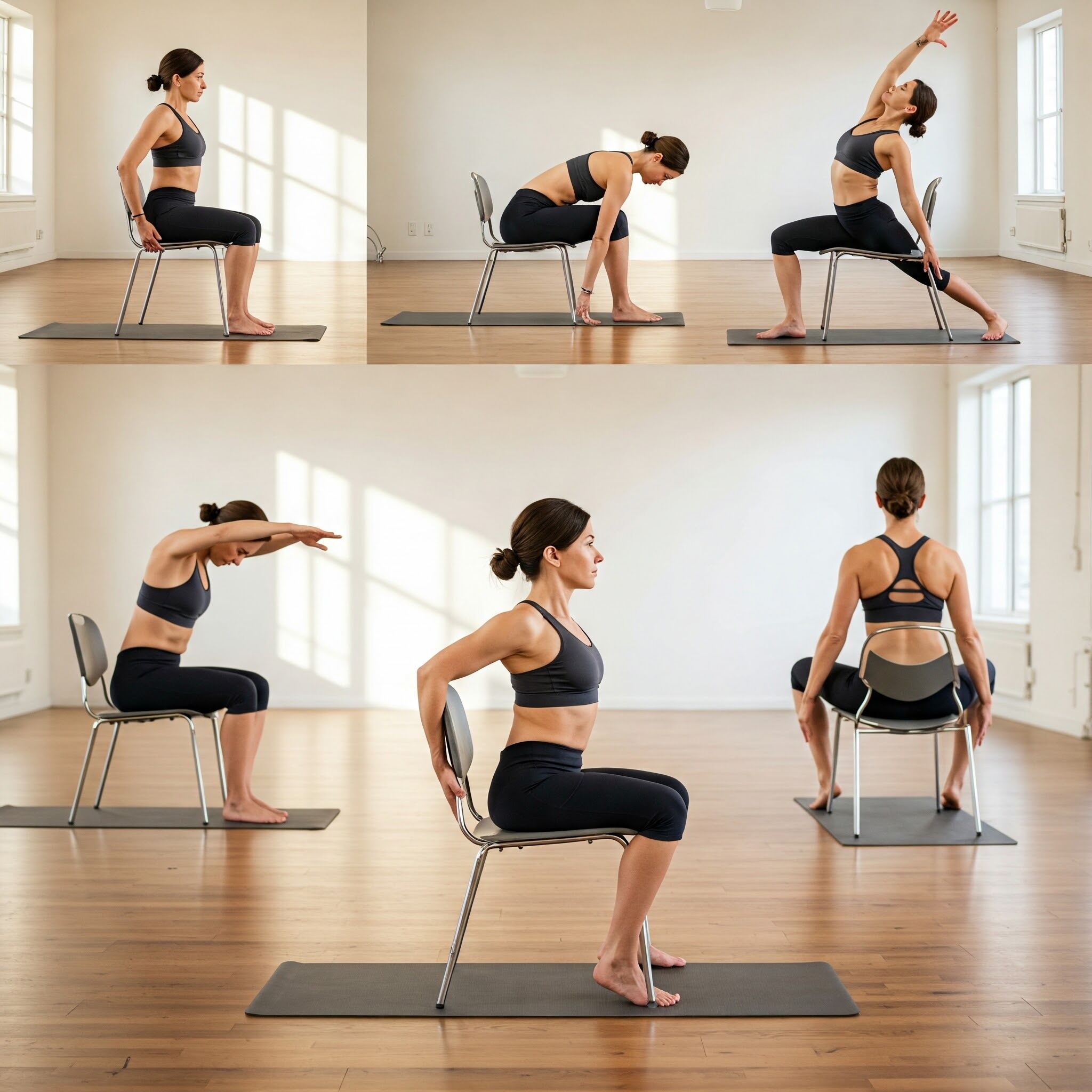 Chair Yoga Exercises