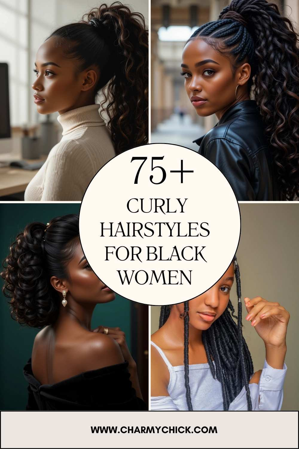 Gorgeous Curly Hairstyles for Black Women 