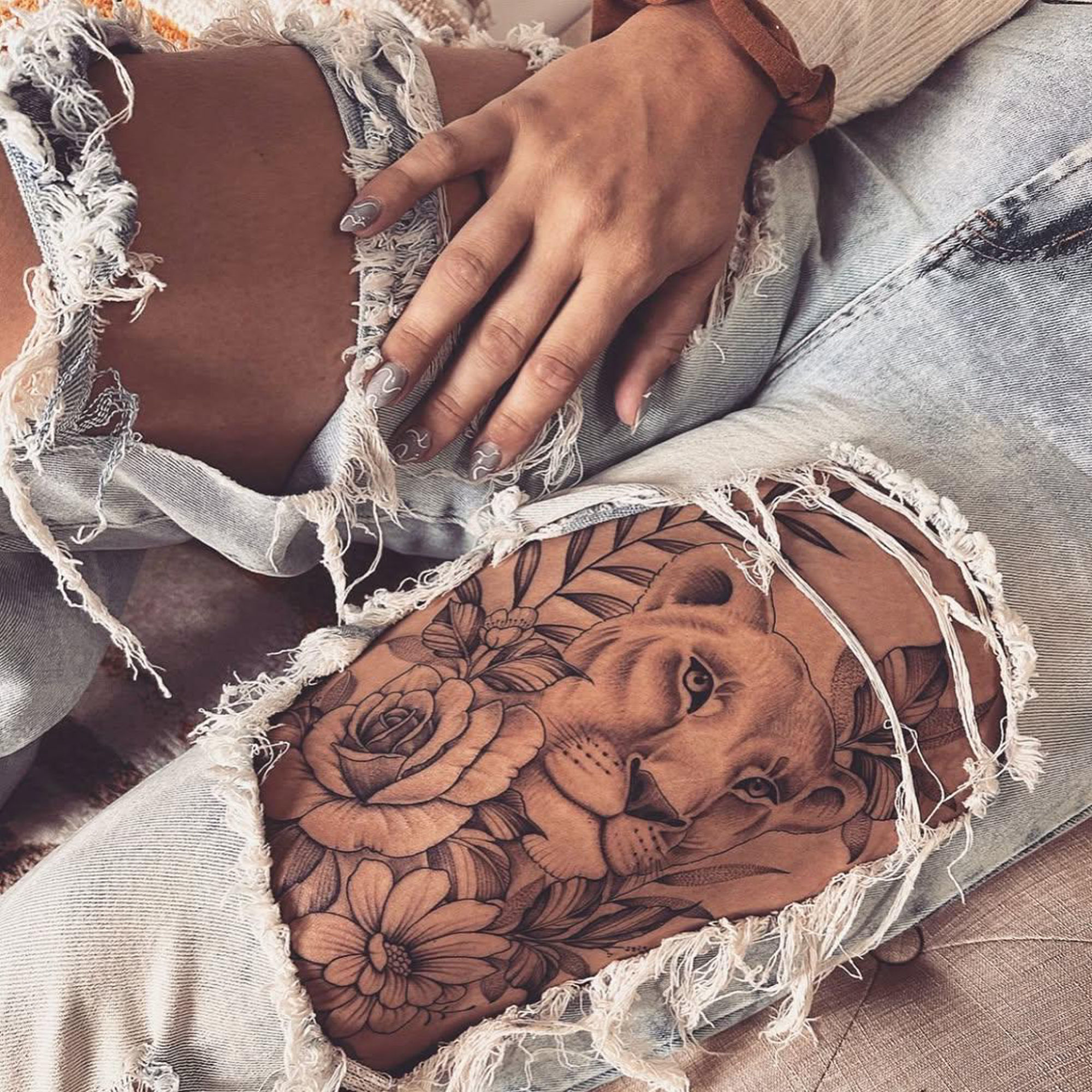 Tattoo Ideas for Thighs