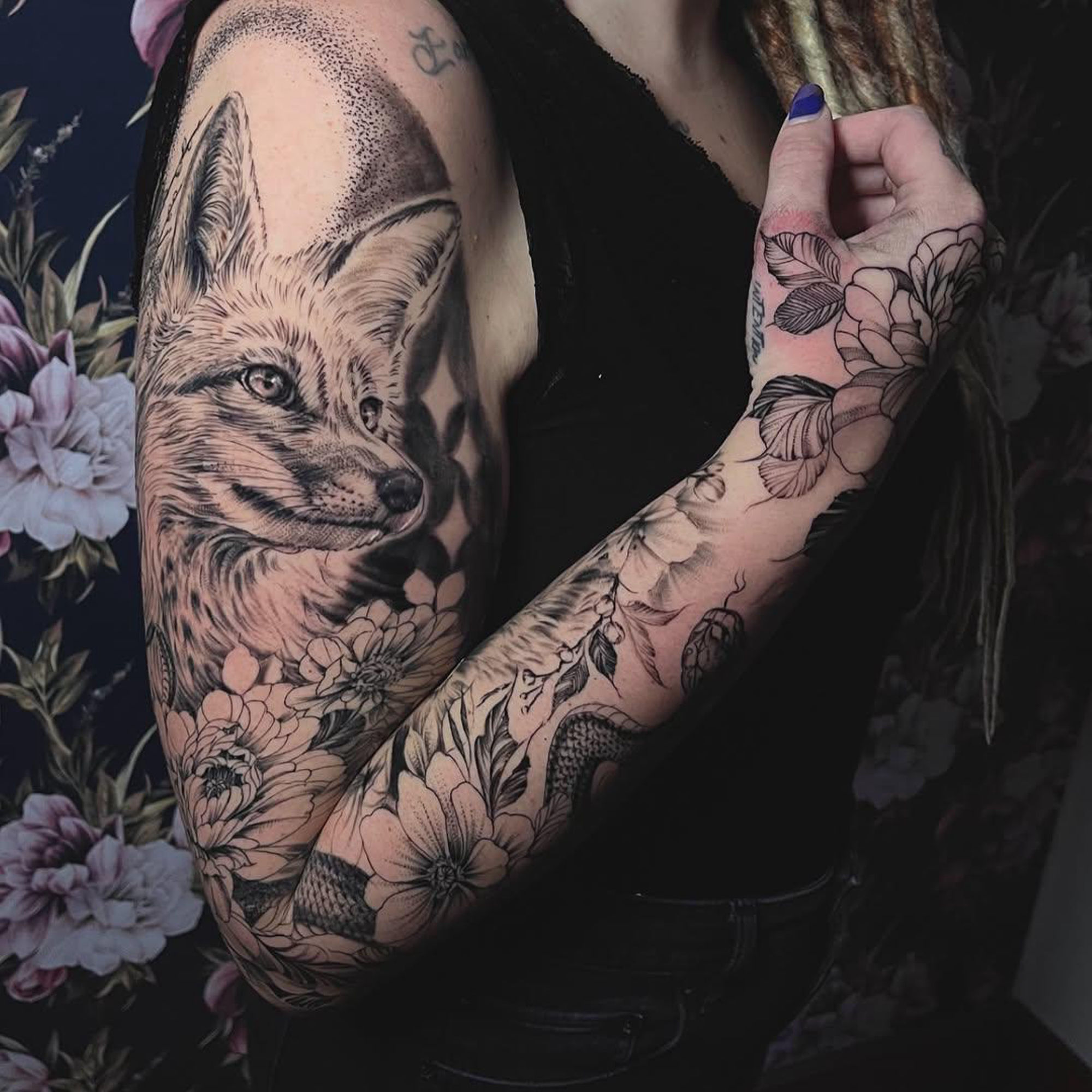 Female Full Sleeve Tattoo Ideas