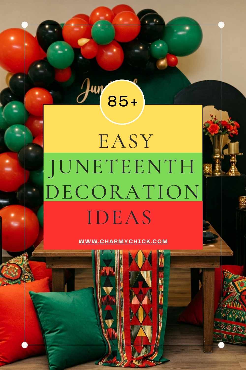 Juneteenth decoration ideas