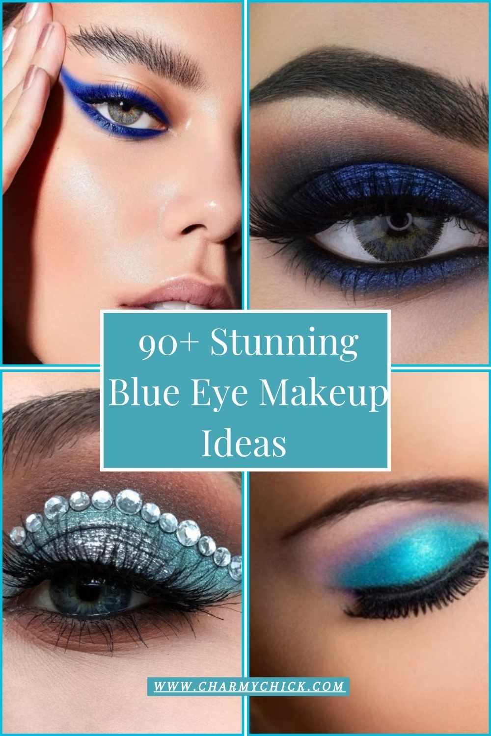 Blue Eye Makeup