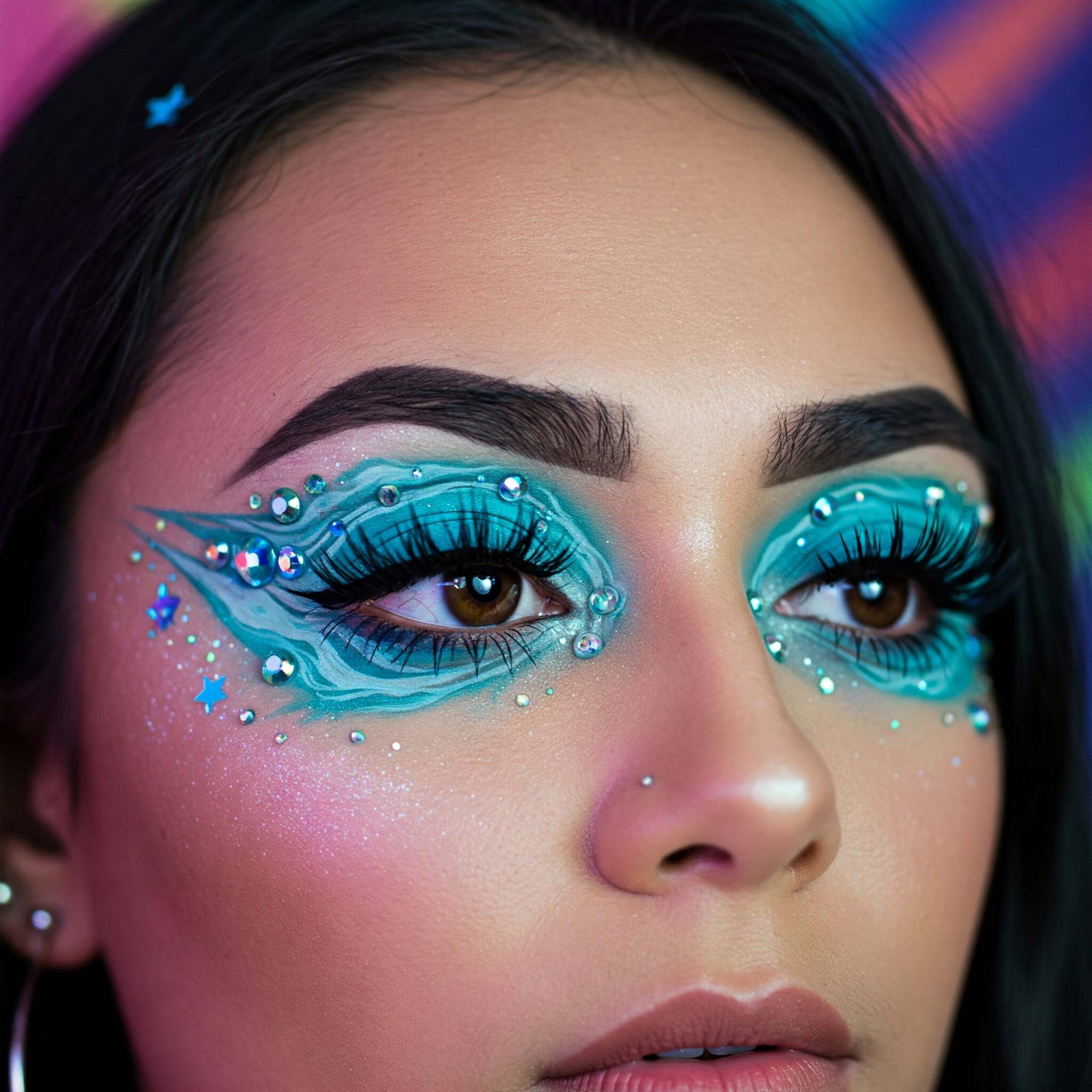Blue Eye Makeup Looks