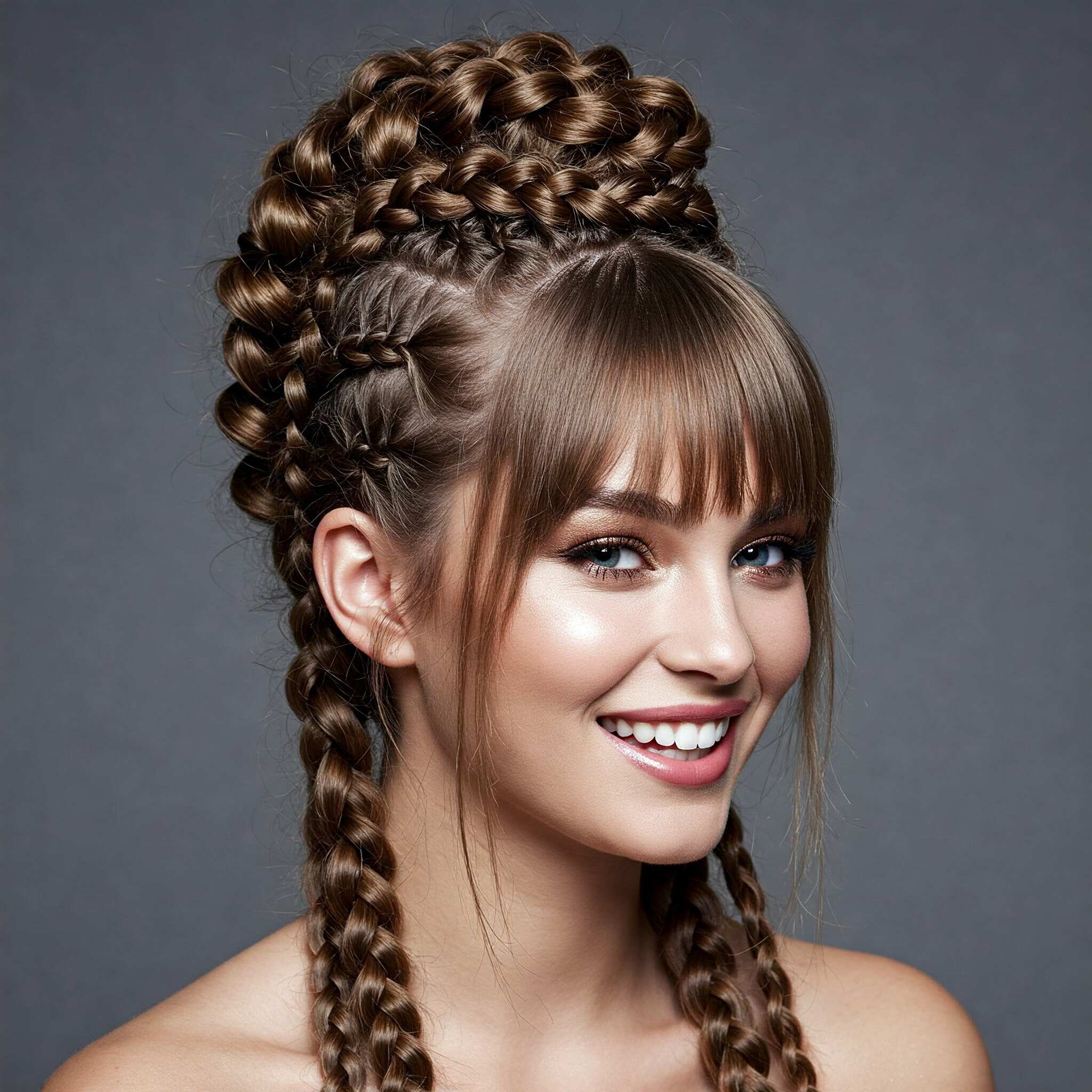Braided Mohawk Hairstyles for Black Hair