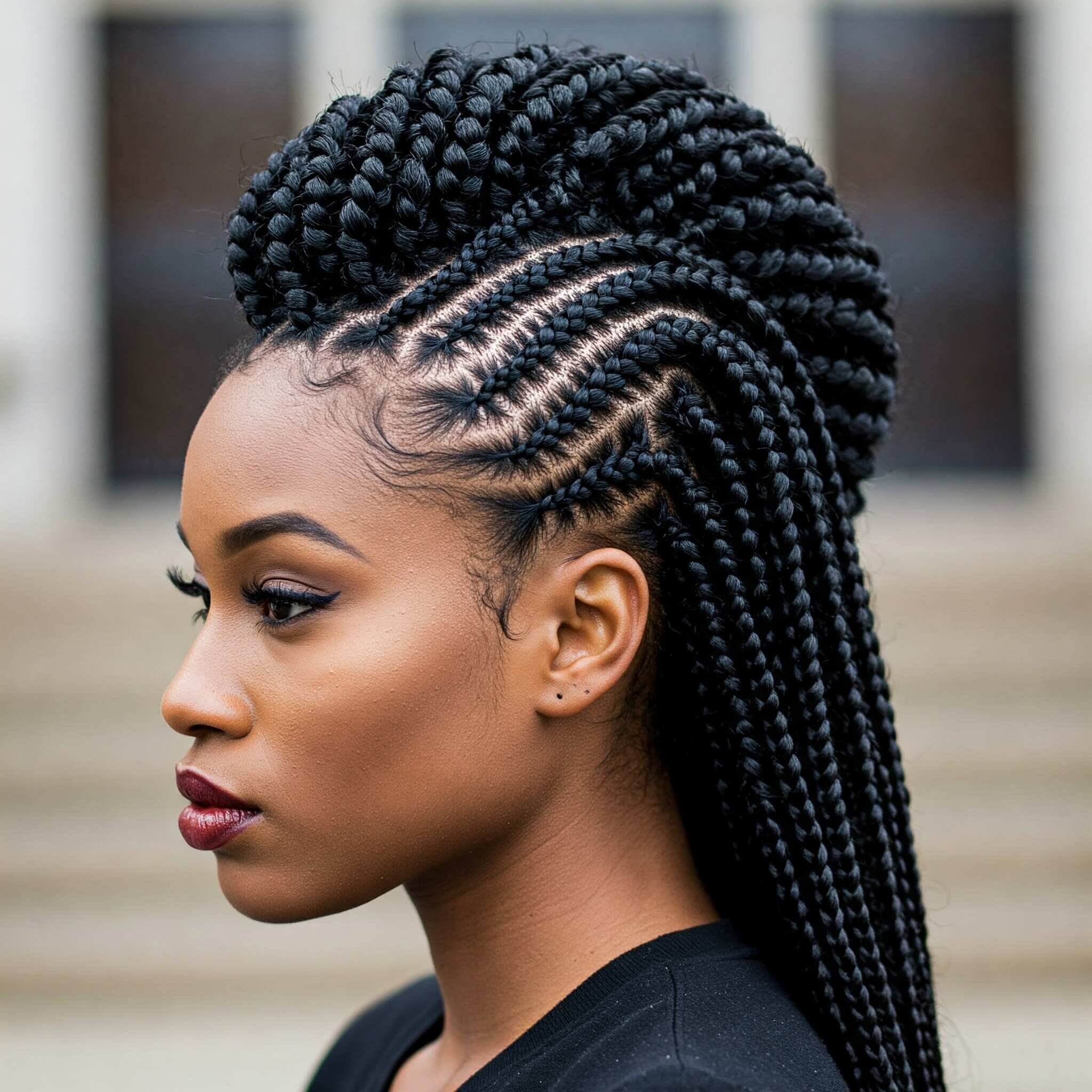 Braided Mohawk Hairstyles