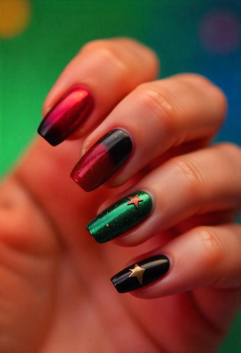 Juneteenth Nails Ideas