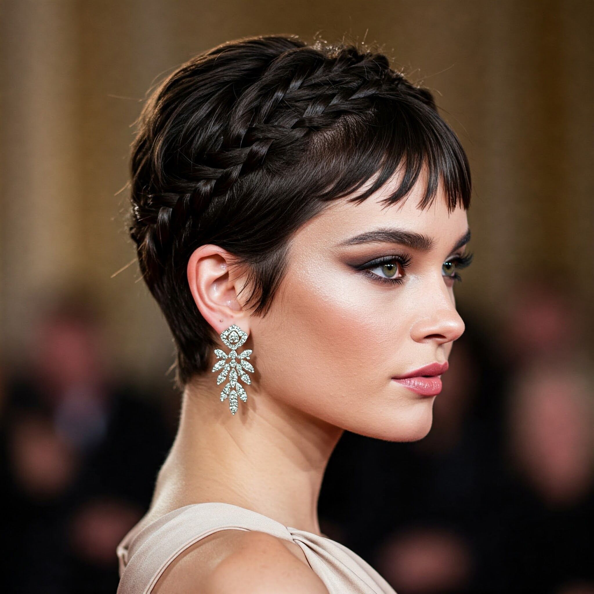 Easy Braided Hairstyles for Short Hair 