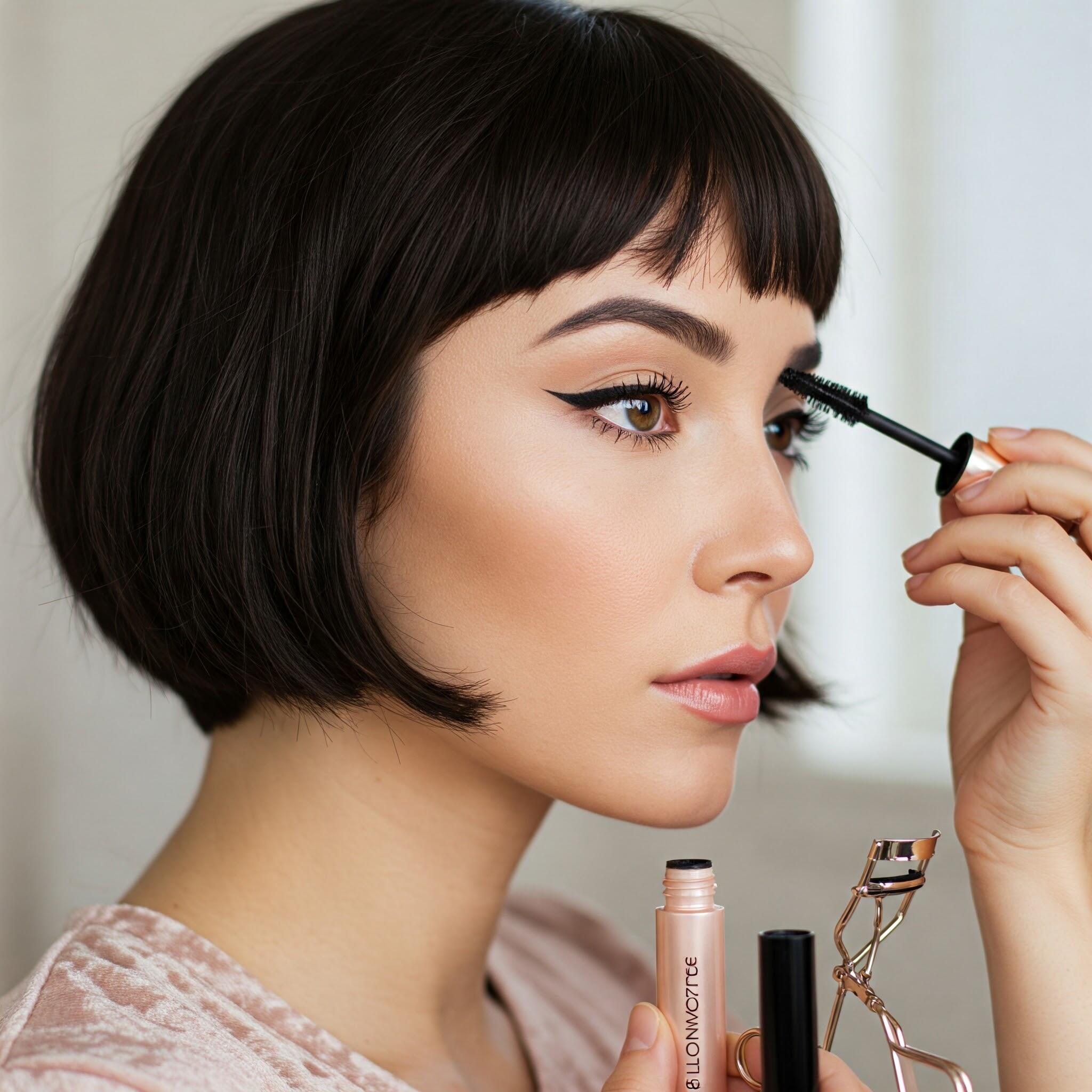 Simple Eye Makeup with Eyeliner