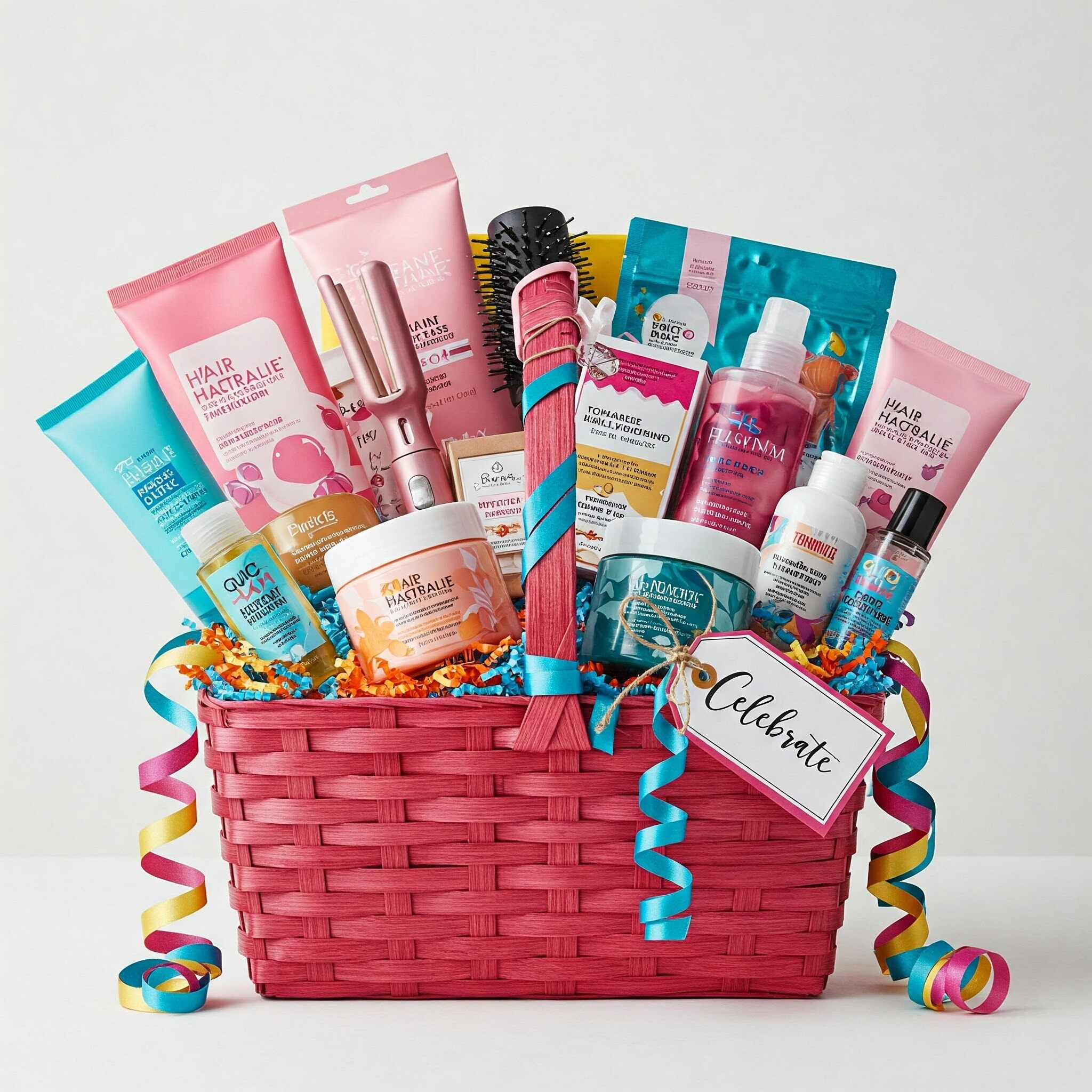Curly Hair Gift Basket 