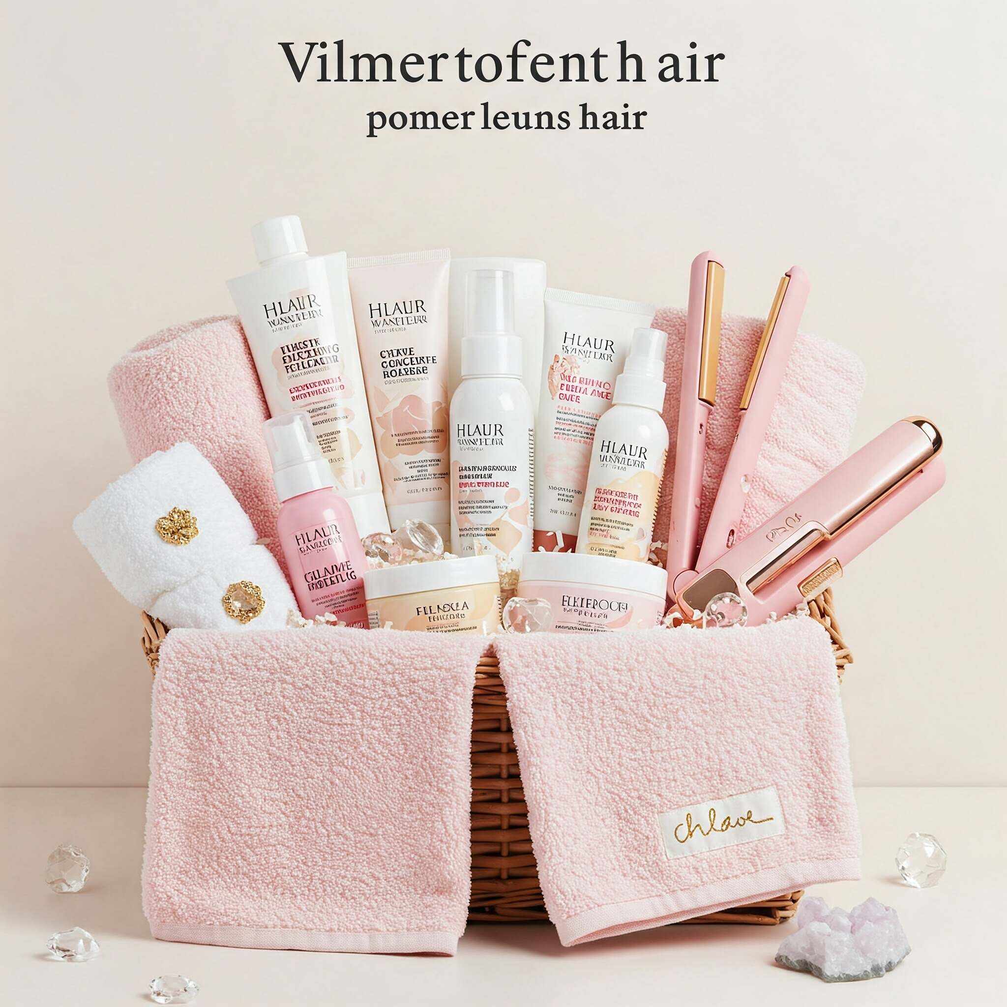 Hair Care Gift Basket Ideas for Her 