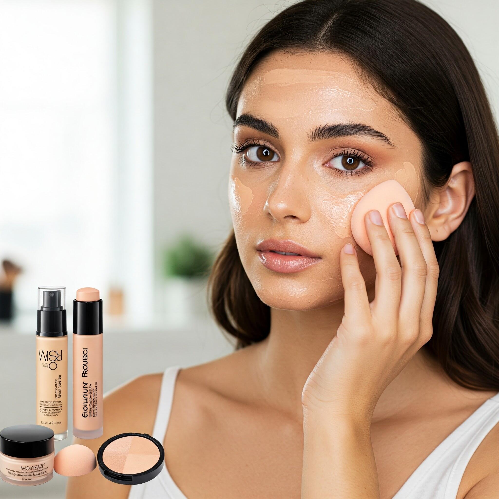 Red Lip Makeup Look Simple