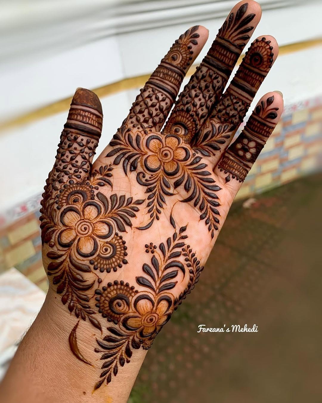 Mehndi Designs for Hands Simple Arabic for Girl