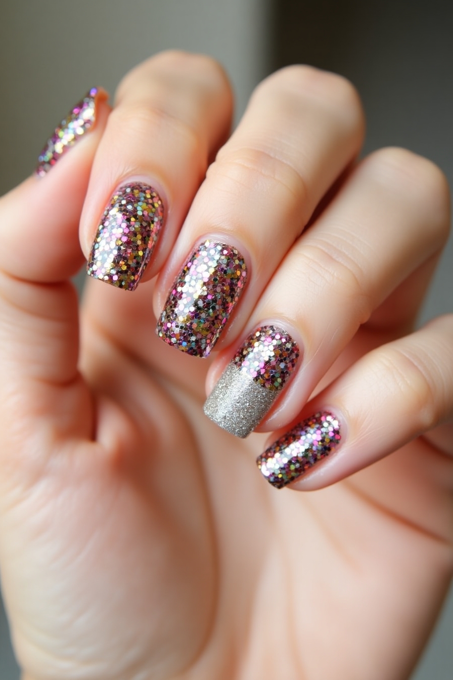 Elegant summer nails