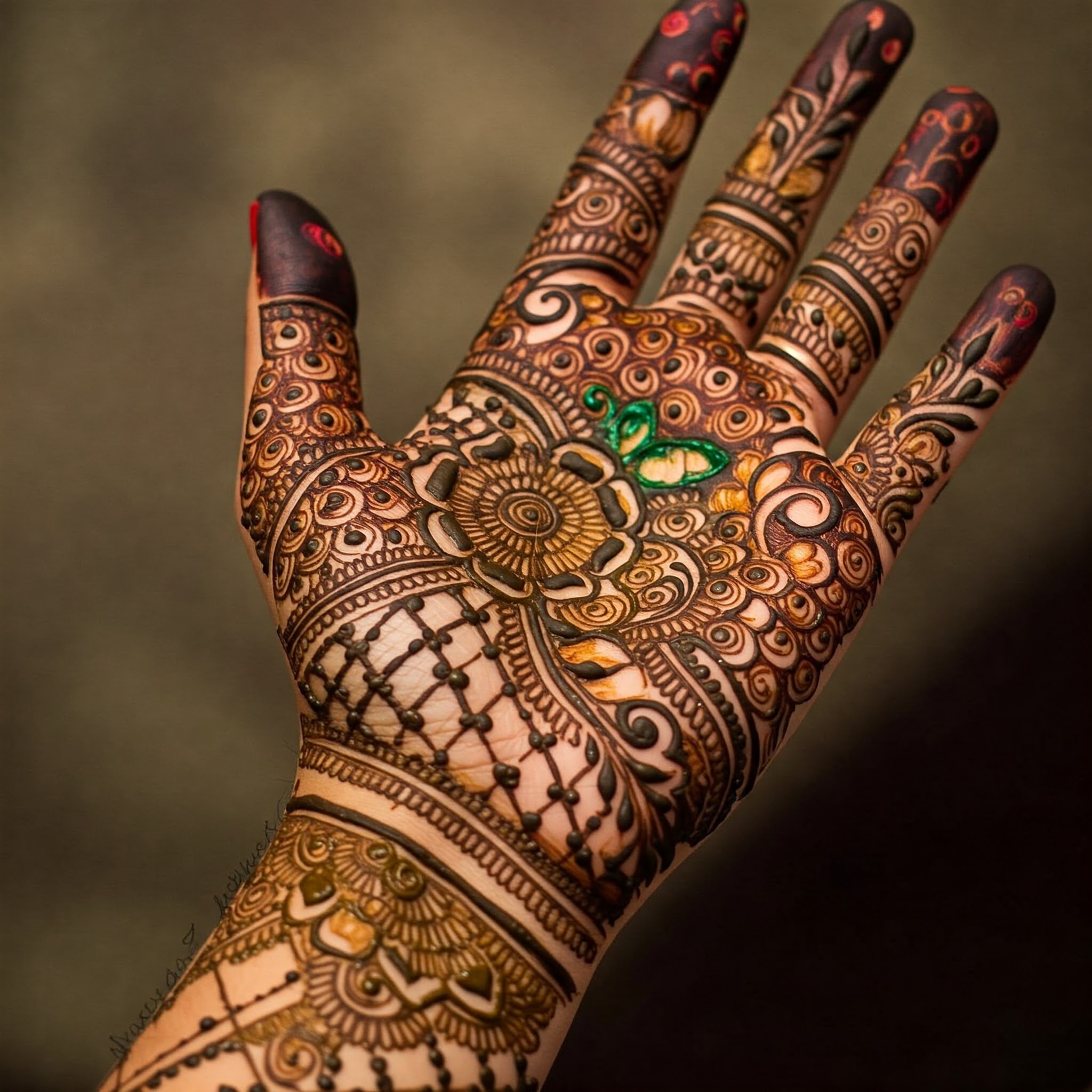 Wedding Mehndi Designs for Girl