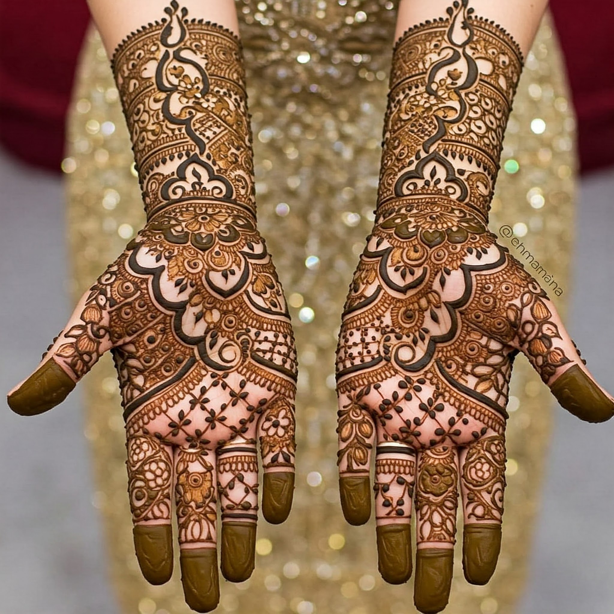Bride Mehndi Designs for Hands