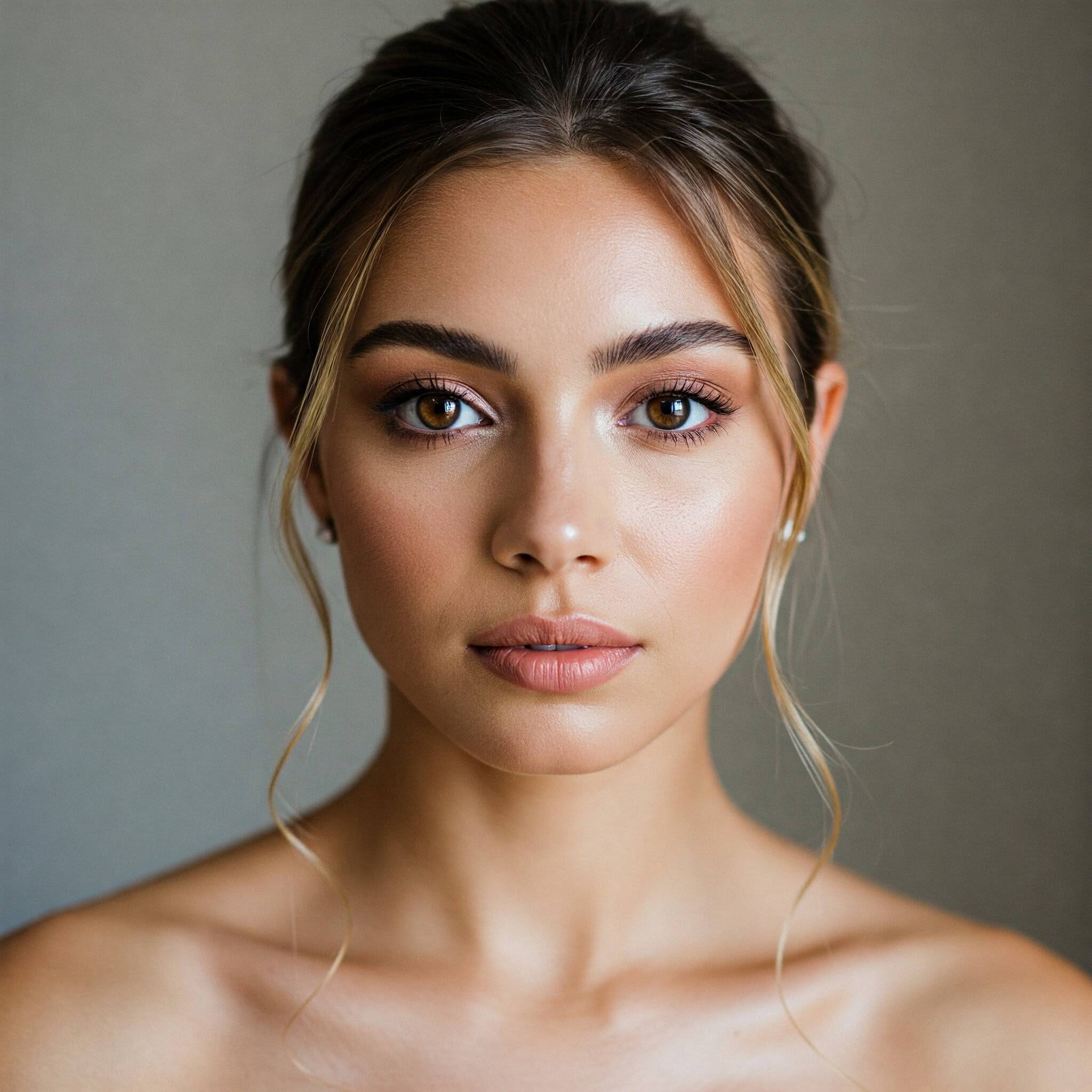 Soft Glam Bridal Makeup Brown Eyes Easy