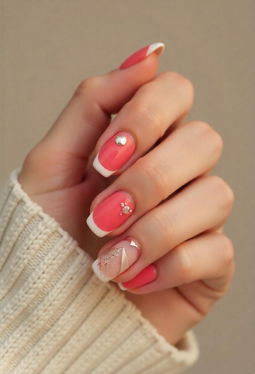 Trendy Dope Short Nail Designs