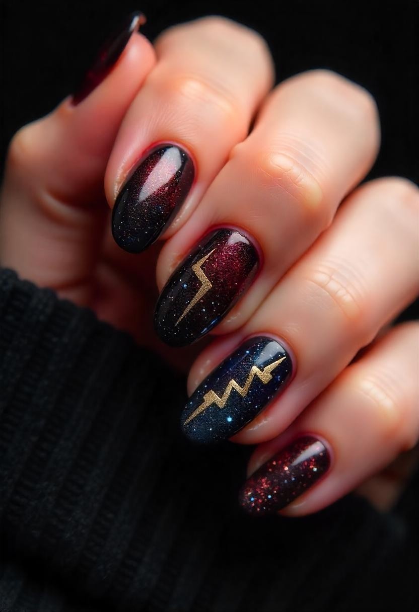 Shiny Short Nails