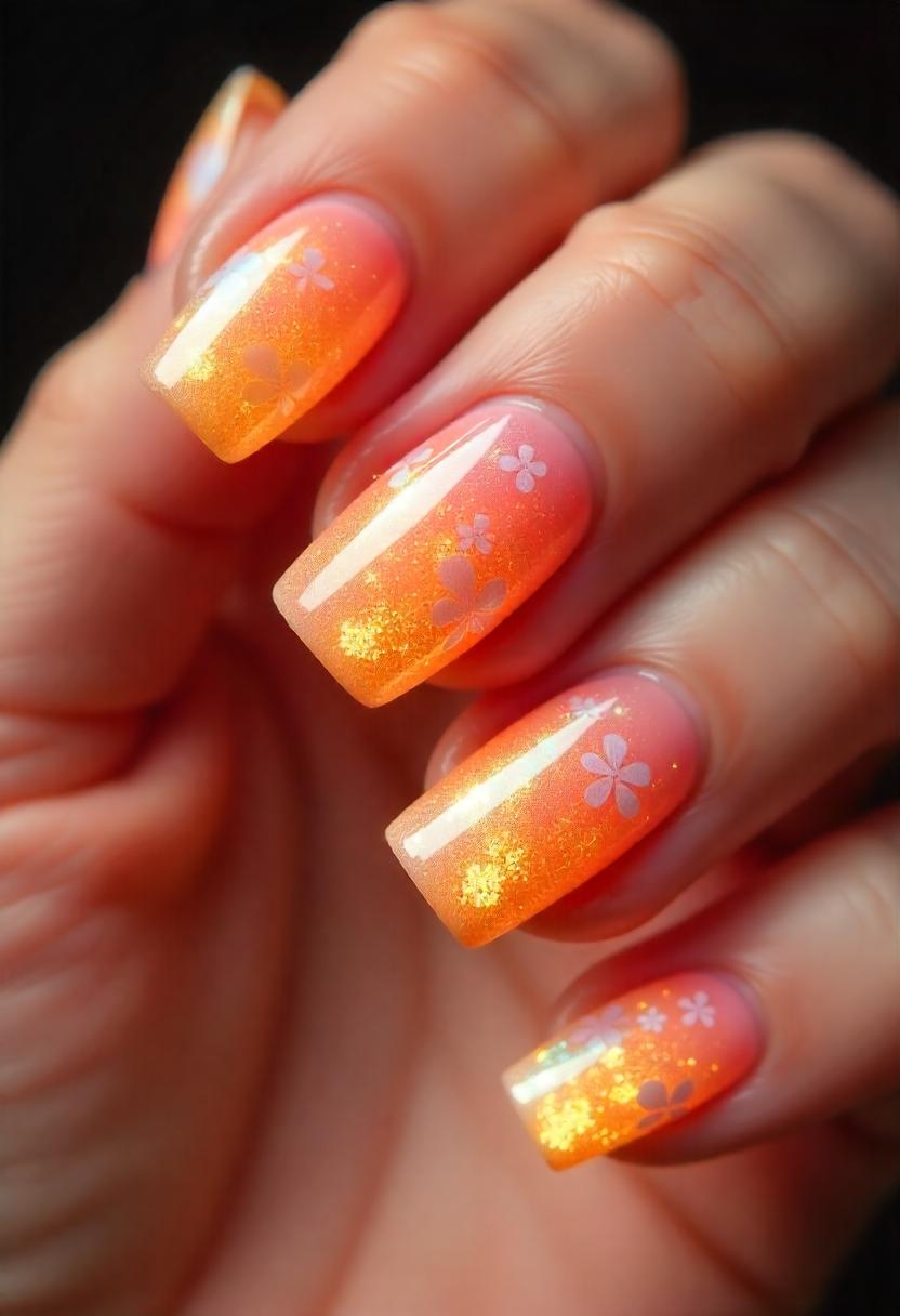 Ombre Nail Art Designs for Summer