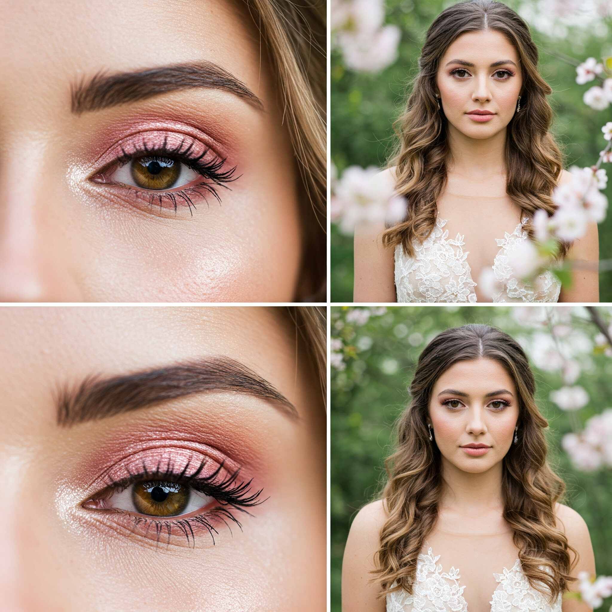 Bridal Makeup for Brown Eyes