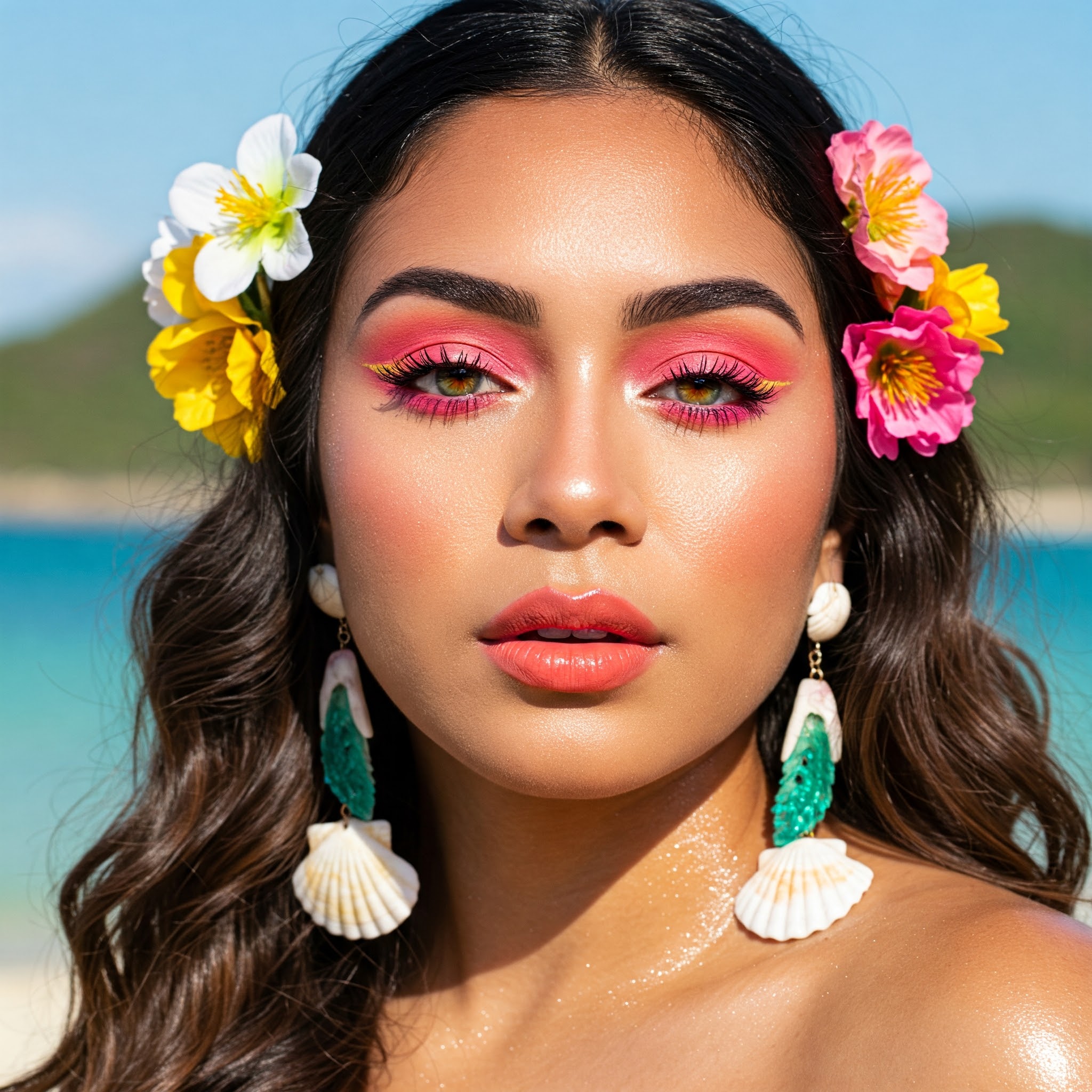 Latina Makeup on White Girl
