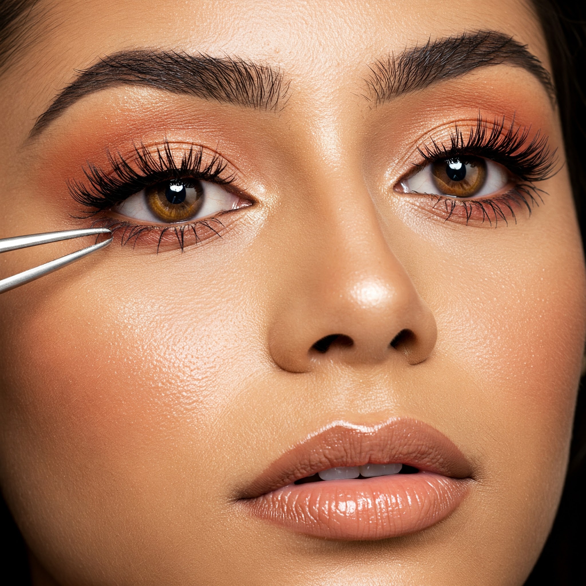 Simple Brown Eye Makeup