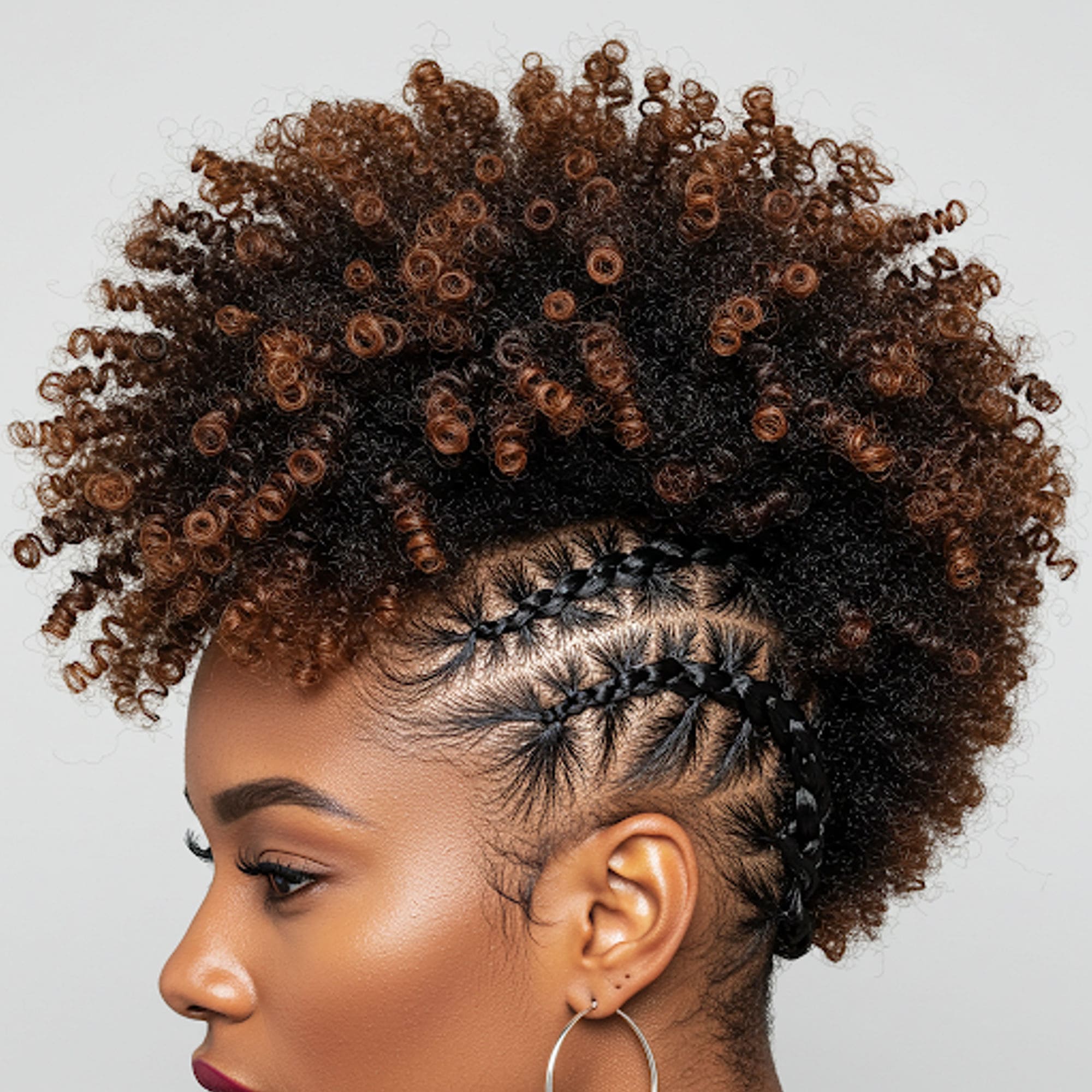Black Girl Hairstyles for Homecoming