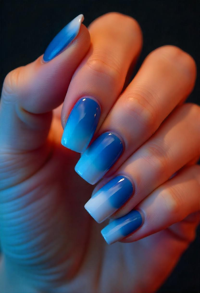 Blue Nail Art Designs