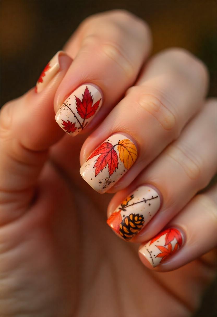 Fall Nail Art Designs