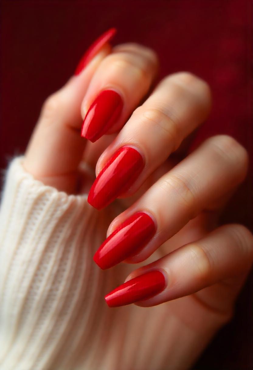 Red Nail Art Designs