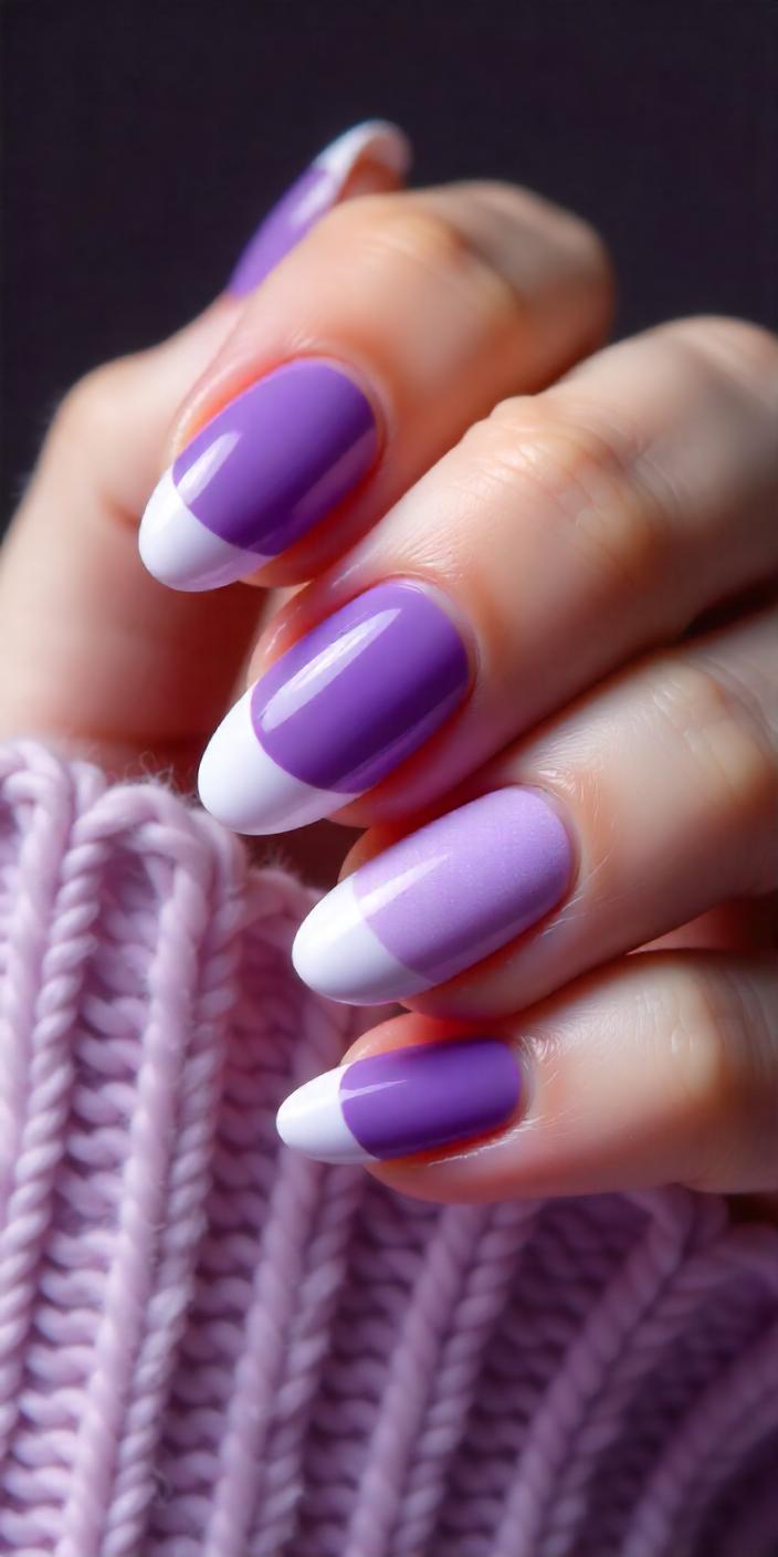 Purple Nail Art Designs