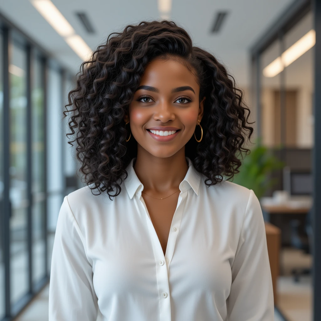 Curly Hairstyles for Work