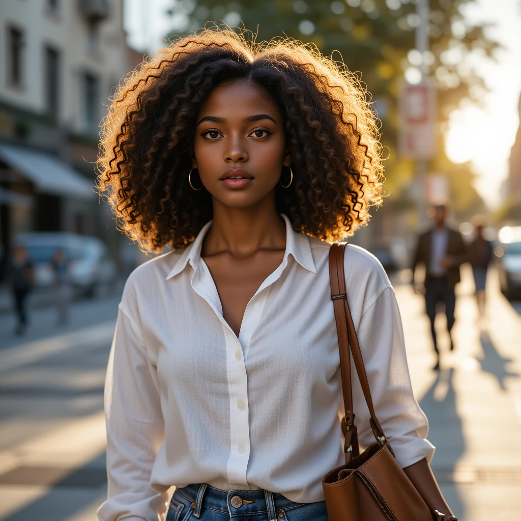 Baddie Curly Hairstyles for School 
