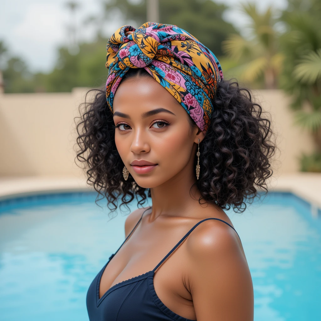 Curly Hair Tips for Pool