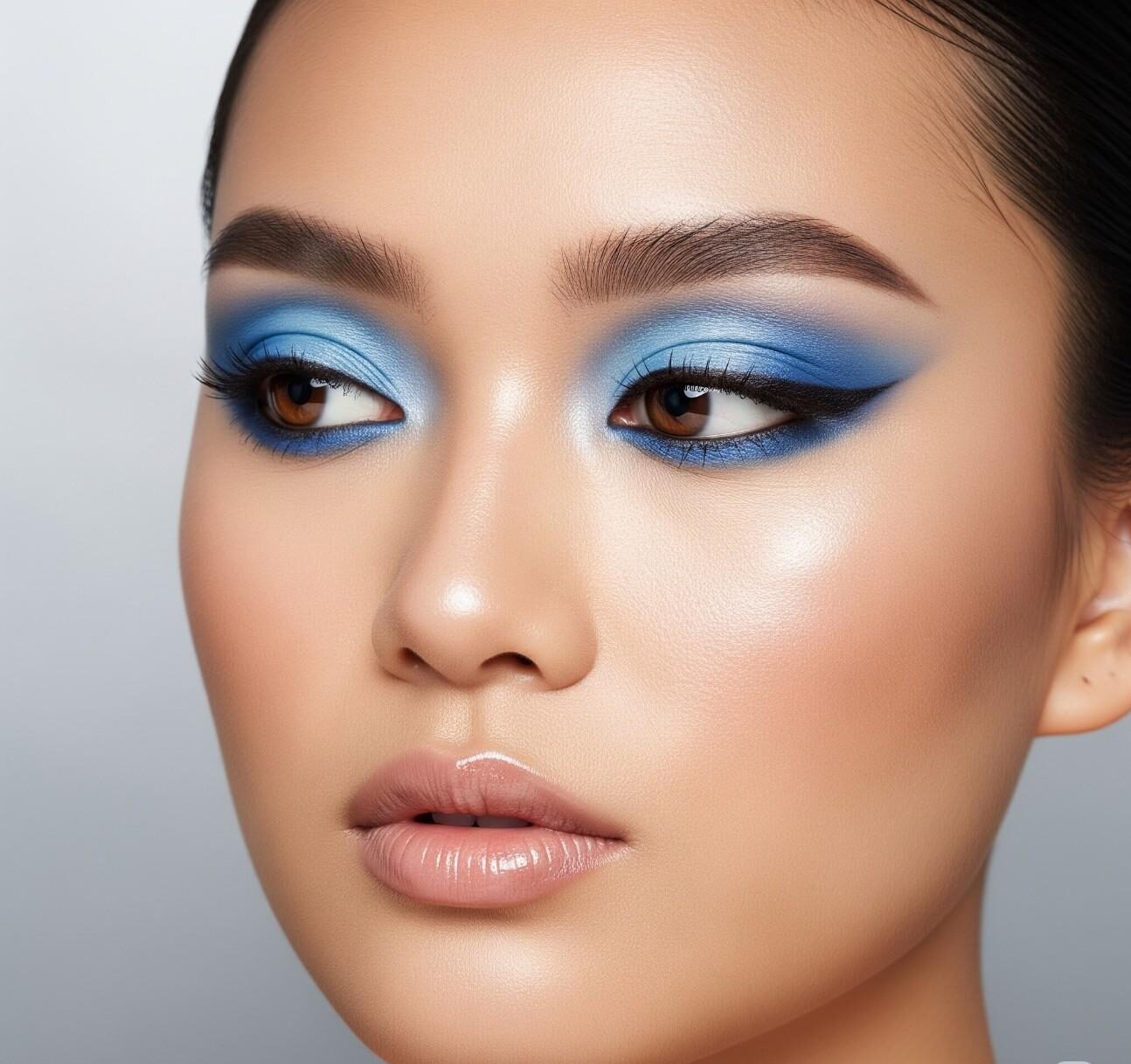 Simple Blue Eye Makeup Ideas