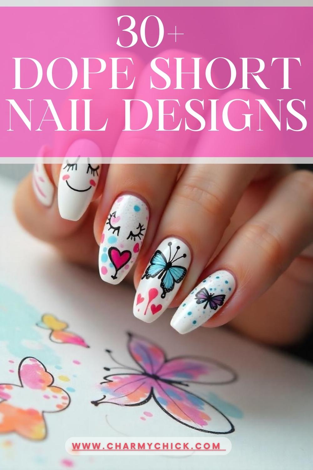 Dope Short Nail Designs