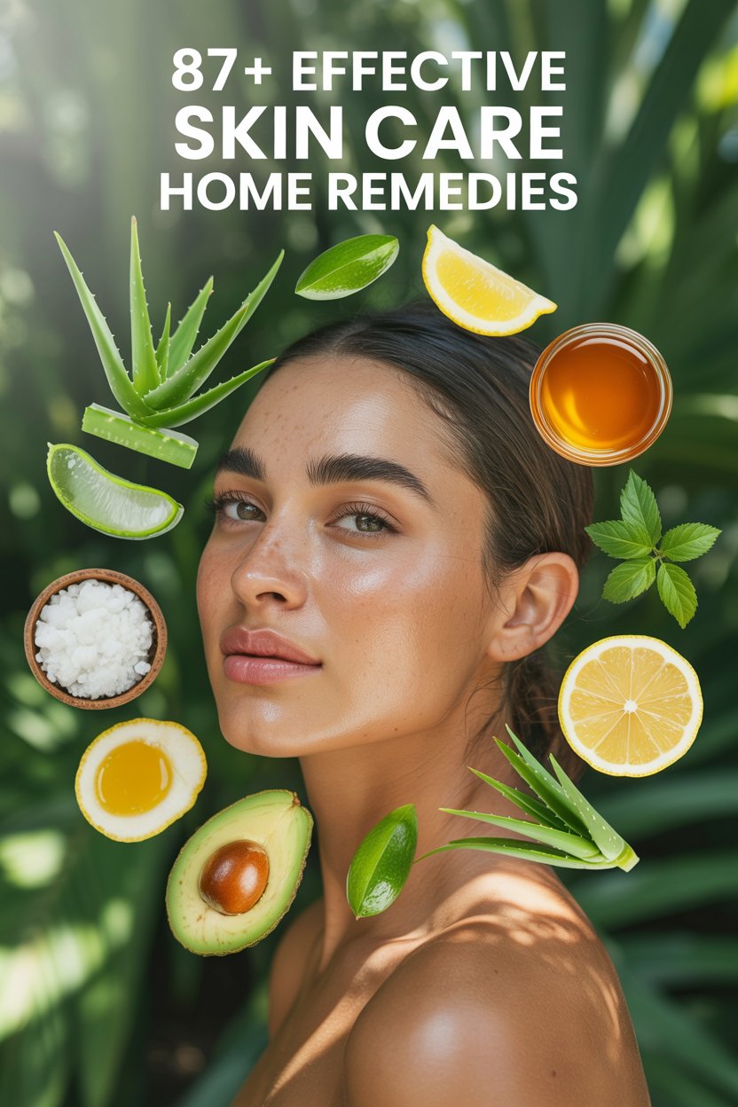  Skin Care Home Remedies 