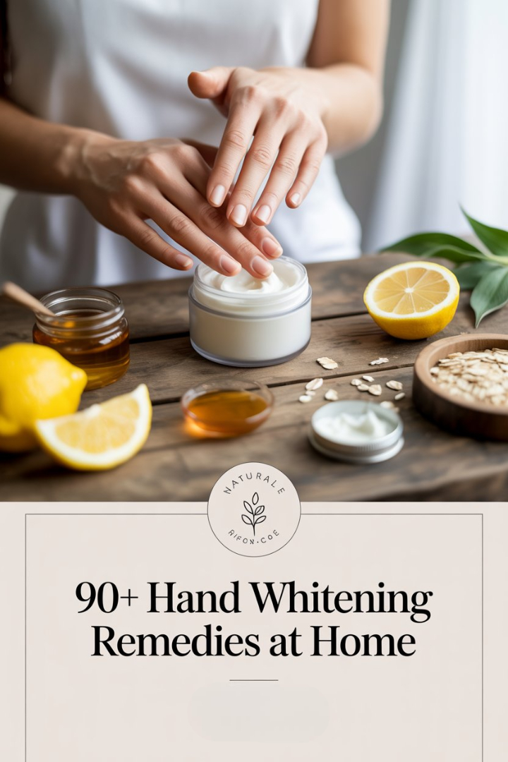 Hand Whitening Remedies at Home