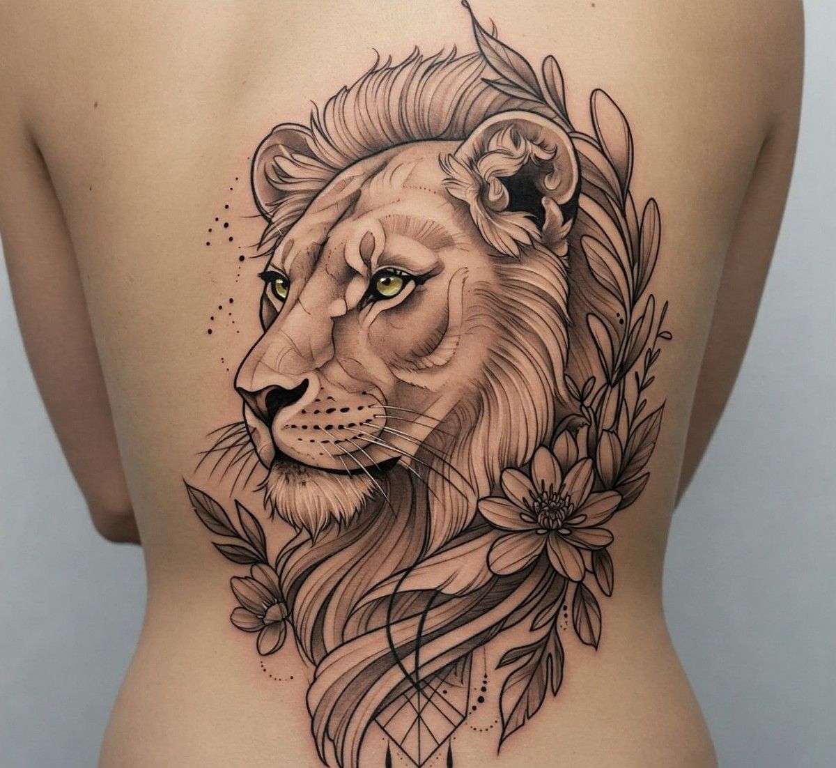 Bold and Beautiful Lower Back Tattoos
