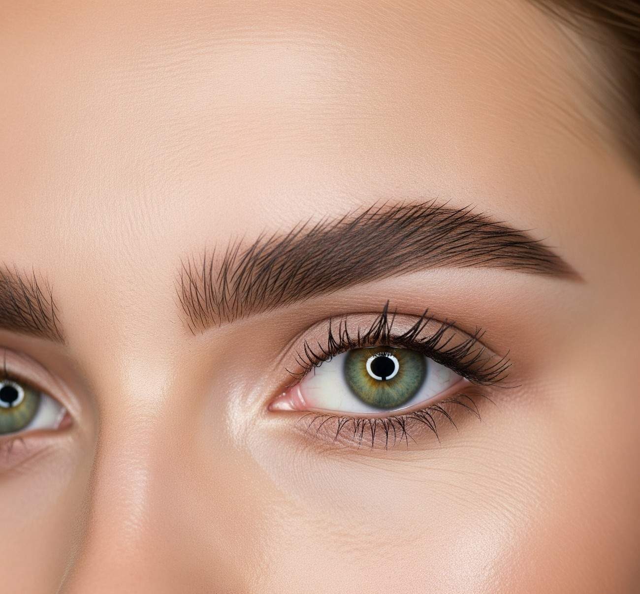 Soft Glam for Green Eyes