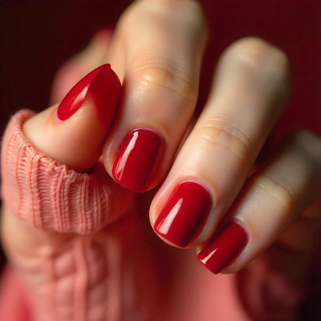 Bold Red Nails