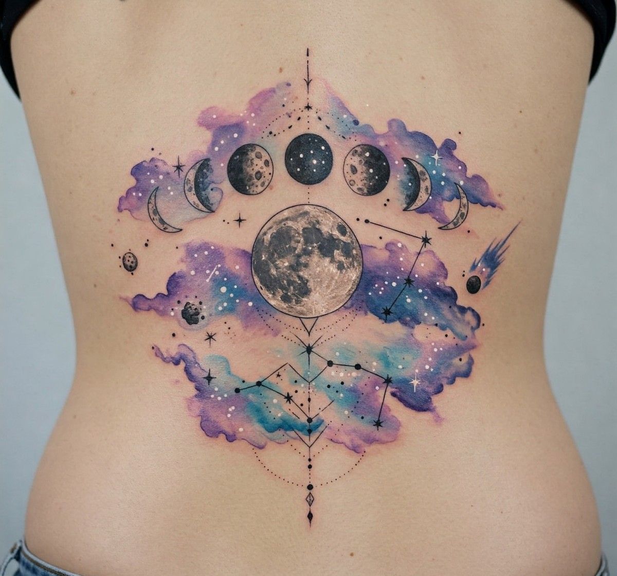 Personalized Lower Back Tattoos