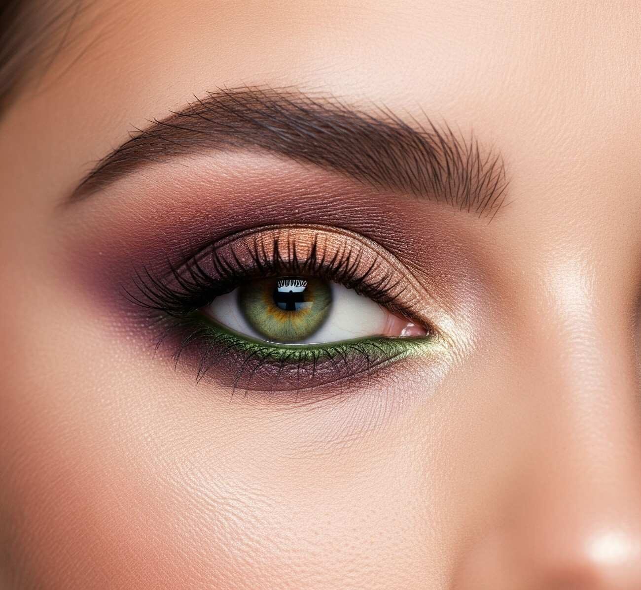 Best Makeup for Green Eyes over 60