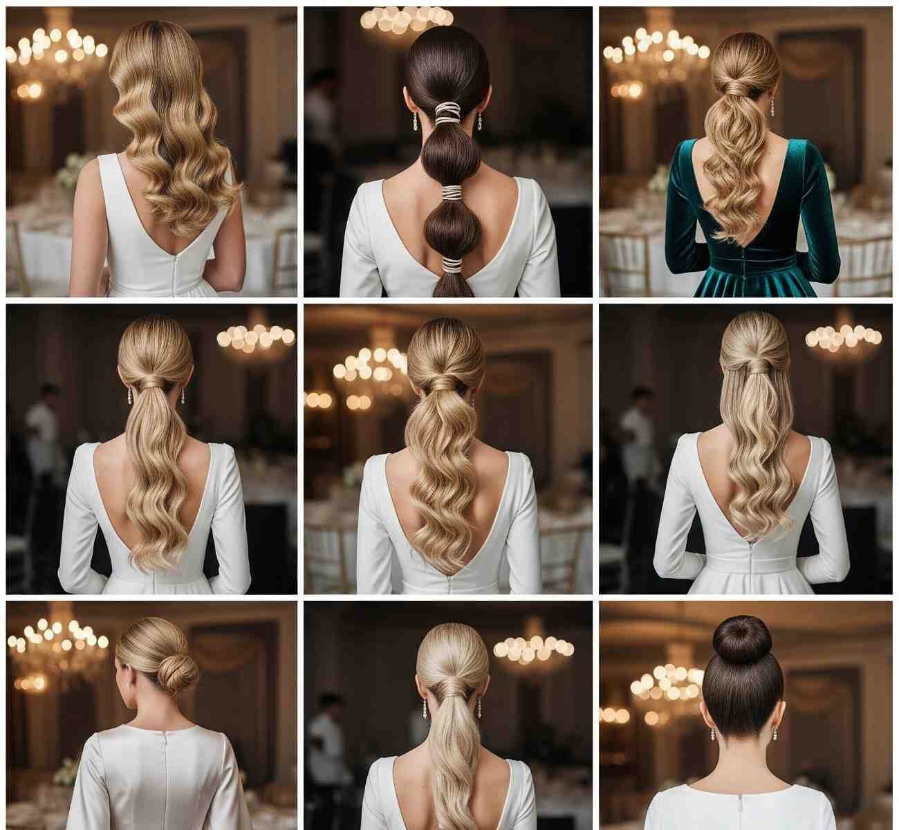 Medium Length Wedding Hairstyles for Guests
