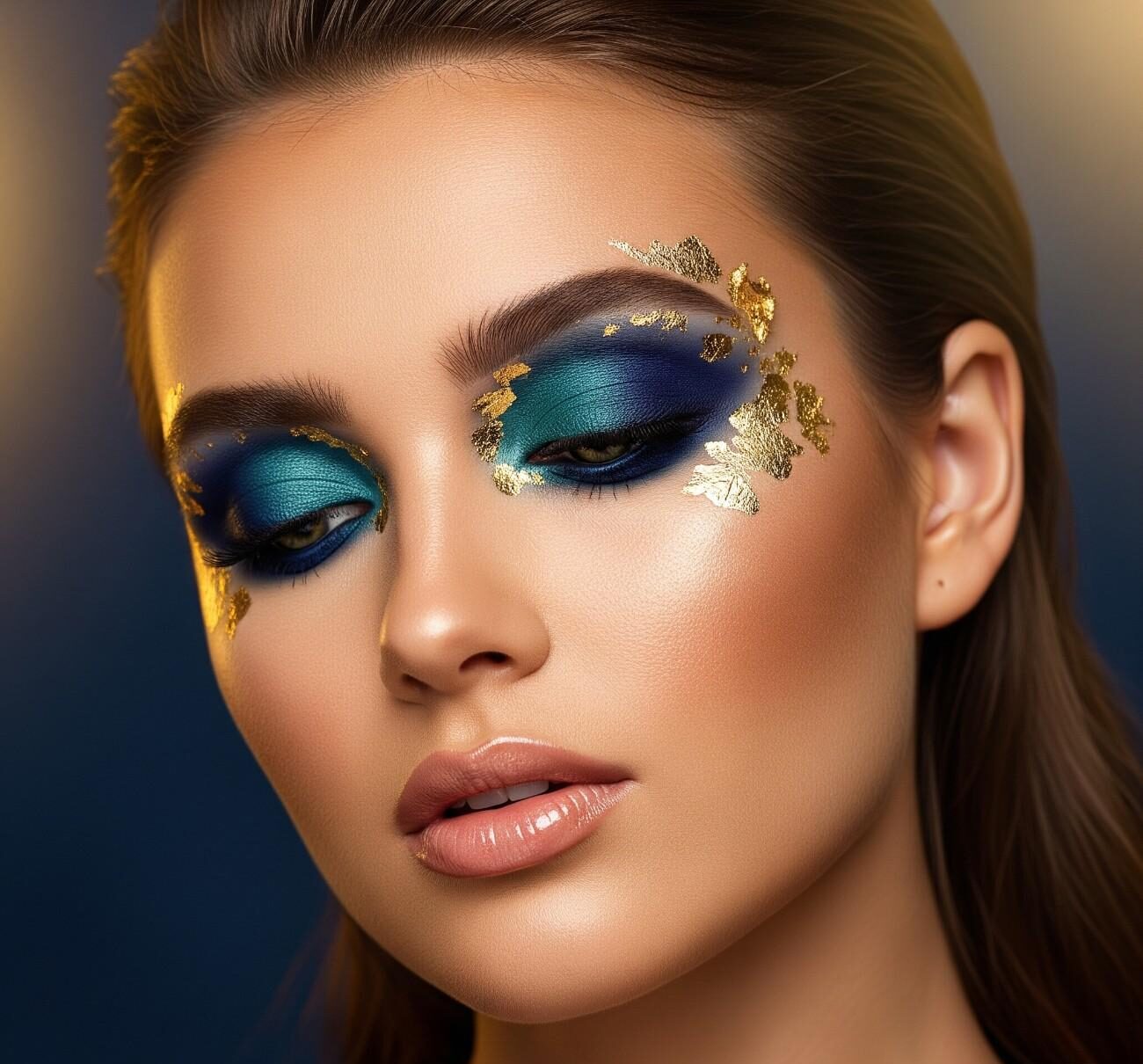 Soft Glam for Blue Eyes