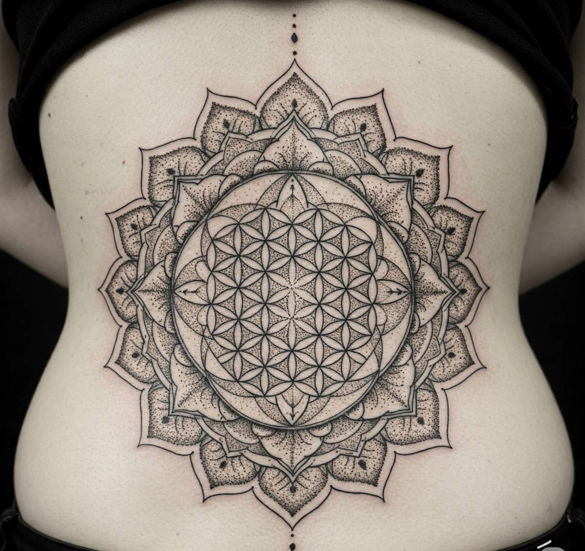Meaningful Lower Back Tattoos for Females