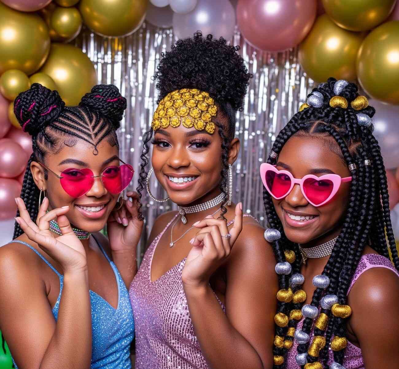Prom hairstyles for black women