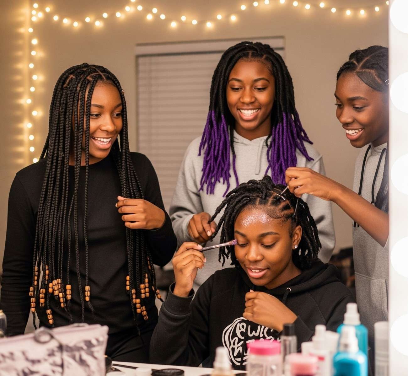 Prom Hairstyles Black Girl Updo