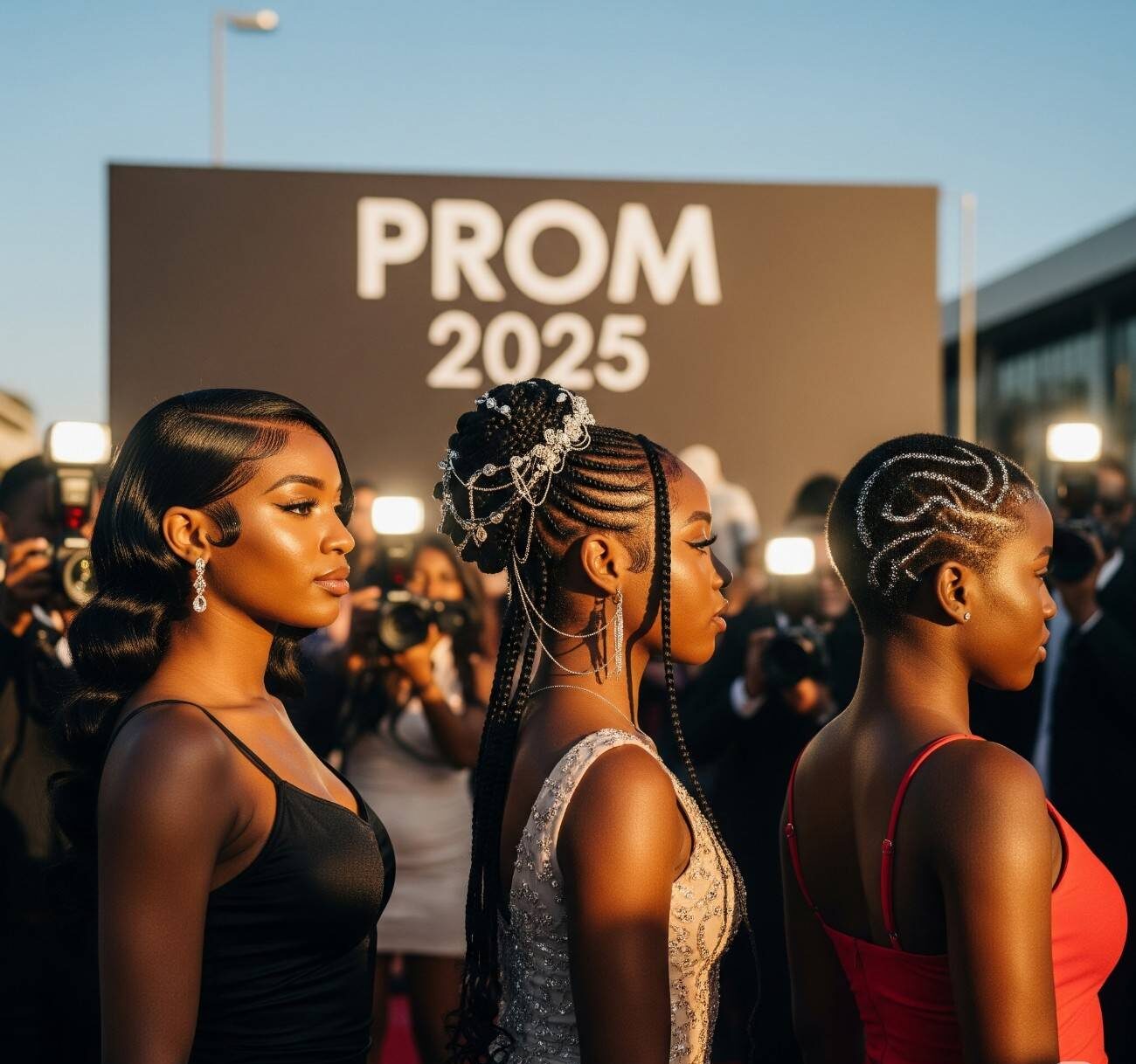 Braided Prom Hairstyles for Black Women