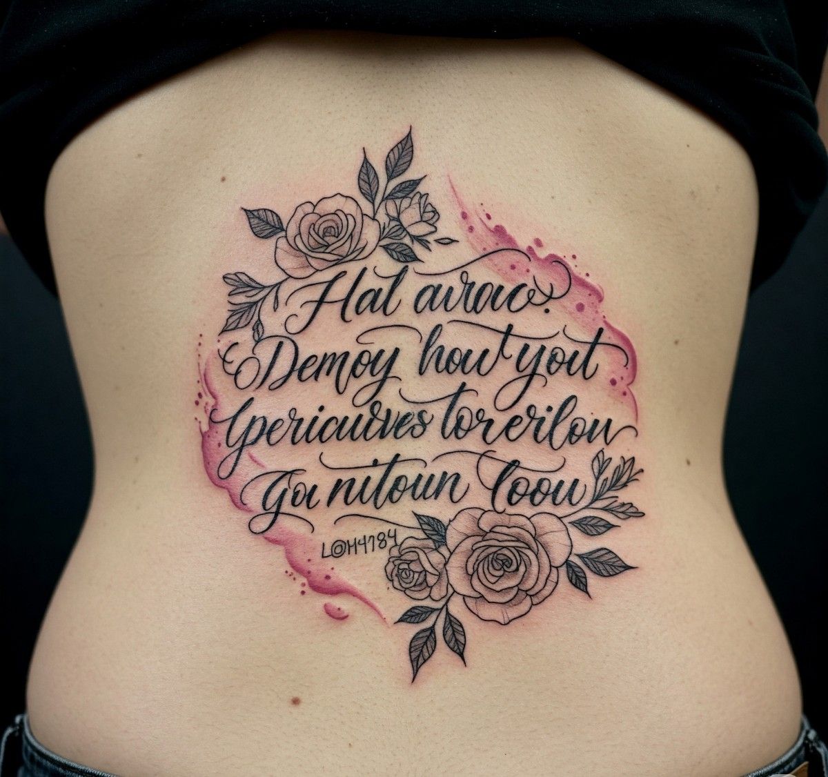 Lower Back Tattoos For Women Cover Up